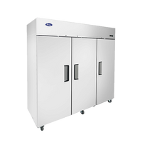Atosa 77.75" Reach In Freezer with 3 Solid Door, Top Mount