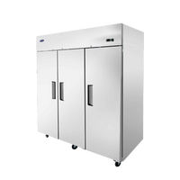 Atosa 77.75" Reach In Freezer with 3 Solid Door, Top Mount