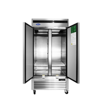 Atosa 39.5" Reach In Freezer with 2 Solid Doors & Bottom Mount Compressor