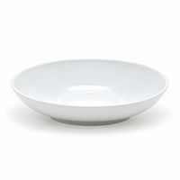 Front Of The House Ellipse 18 Oz Oval Slanted Bowl, White 4 /Case