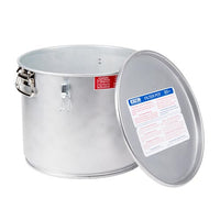 Miroil 40L Grease Bucket & Filter Pot With Lid, 35lb Capacity