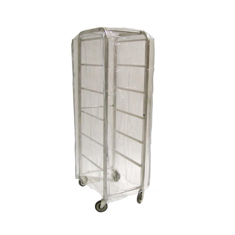 Nella Clear Nylon Pan Rack Cover, 28” x 24” x 62”