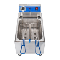 Globe 16 lb Electric Countertop Fryer 208V