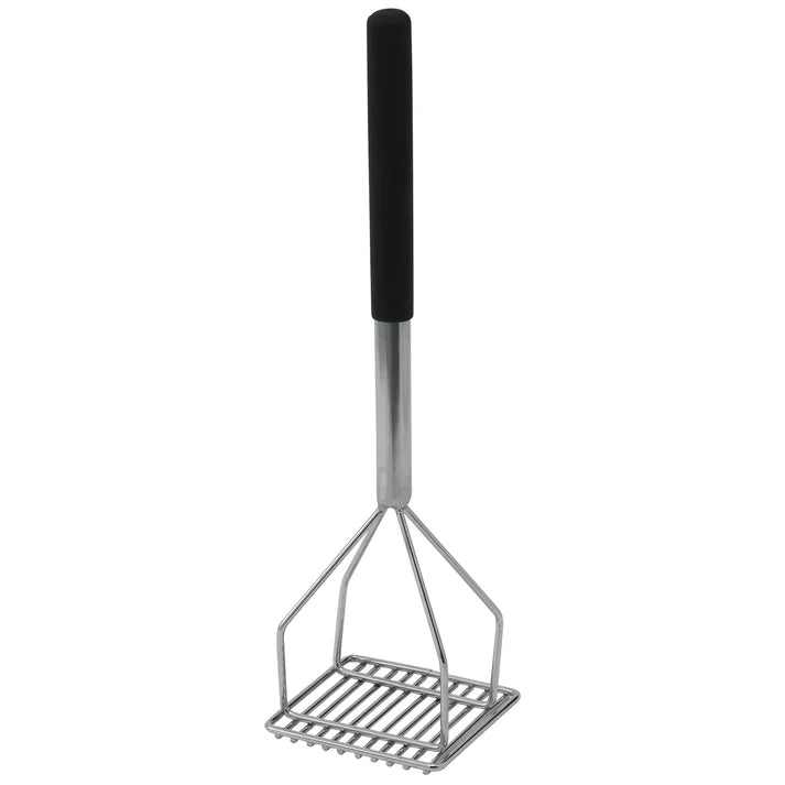 Winco 4.5" x 17.75" Potato Masher with Handle