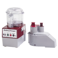 Robot Coupe R2NCLR 3 Qt Combination Food Processor Continuous Feed, 1 HP