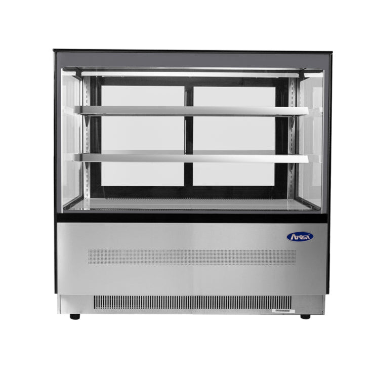 Atosa 48" Refrigerated Display Case with 2 Glass Doors