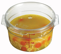 Cambro RFSCWC6 Round Storage Container Cover for 6 & 8 Qt Containers