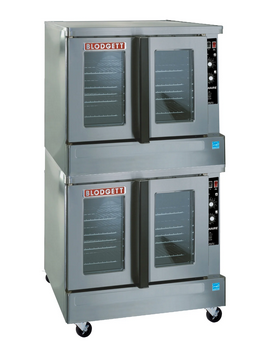 Blodgett Zephaire ZEPH-200-E DBL Full Size Double Deck  Electric Convection Oven