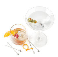 Final Touch Stainless Steel Cocktail Picks