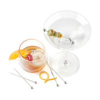 Final Touch Stainless Steel Cocktail Picks