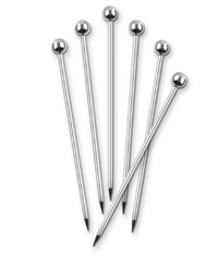 Final Touch Stainless Steel Cocktail Picks