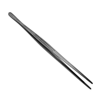 Final Touch Cocktail Garnish Tweezers - Black Chrome