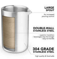 Final Touch Double-Wall Frothing Pitcher