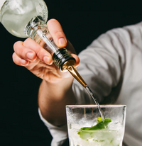 Final Touch Liquor Bottle Pourers - Copper Finish - Set of 2