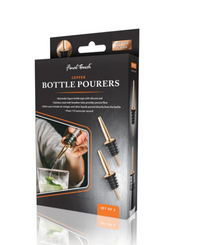 Final Touch Liquor Bottle Pourers - Copper Finish - Set of 2