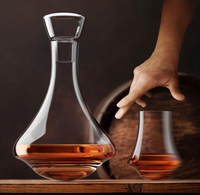 Final Touch Revolve - Revolving Spirits Decanter with Stopper