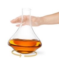 Final Touch Revolve - Revolving Spirits Decanter with Stopper