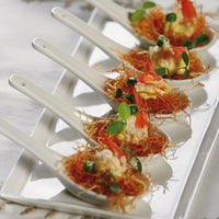 Cameo Imperial White 5" Soup Spoon with Hole 12 /Case