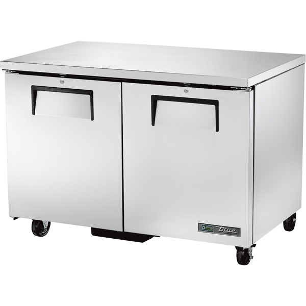 True 48" Undercounter Freezer with 2 Solid Doors - TUC-48F