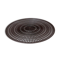 Vollrath 12.5" Round Non Skid Mat, Brown