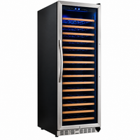 Eurodib 27" Urban Style Dual Zone Wine Cabinet, 154 Bottle Capacity