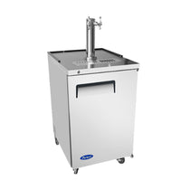 Atosa 23" Draft Beer Refrigerator with Dual Tap Tower