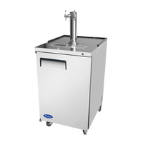 Atosa 23" Draft Beer Refrigerator with Dual Tap Tower