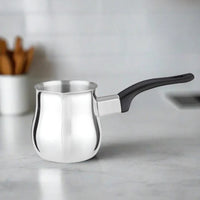 Cuisinox 13 Oz Stainless Steel Turkish Pot with Extended Lip