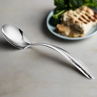 Cuisinox 13" Hammered Finish Serving Spoon