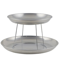 Winco 14" Aluminum Seafood Tray