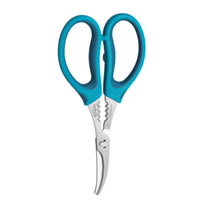Trudeau Seafood Sheers, Blue Handle