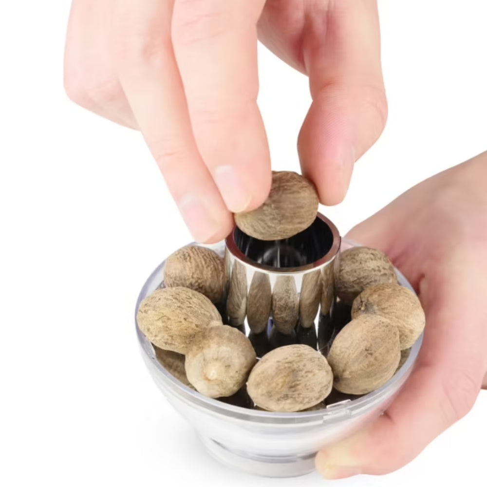 Peugeot Tidore 4.5" Manual Nutmeg Grinder, Acrylic