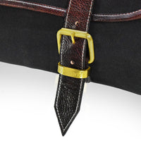 Boldric 9 Pocket Canvas Knife Bag, Black