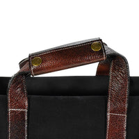 Boldric 17 Pocket Canvas Knife Bag, Black