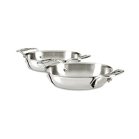 All-Clad 6" Mini Stainless Steel Gratins, Set of 2