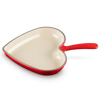 Le Creuset 10" Heart Skillet, Cherry
