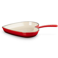 Le Creuset 10" Heart Skillet, Cherry