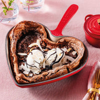 Le Creuset 10" Heart Skillet, Cherry