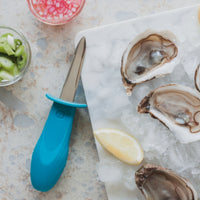 Trudeau 2.6" Oyster Knife, Soft Grip Handle