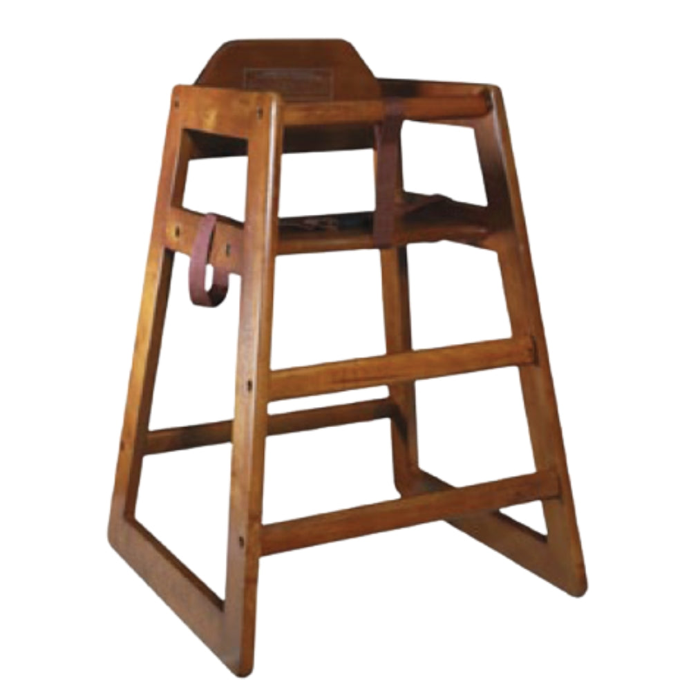 Magnum Wooden High Chair, Walnut