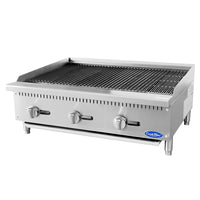 Atosa ATCB-36 Cookrite 36" Countertop Charbroiler, Natural Gas 105,000 BTU