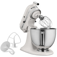 KitchenAid Artisan KSM150PSMH 5 QT Tilt Head Stand Mixer, Matte Milkshake