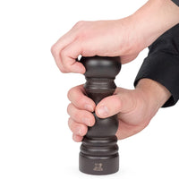 Peugeot Paris 7" Manual Salt Mill Beech Wood, Chocolate Finish