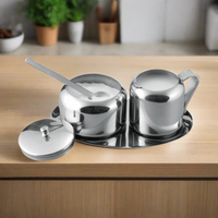 Cuisinox 5 Piece Cream and Sugar Caddy