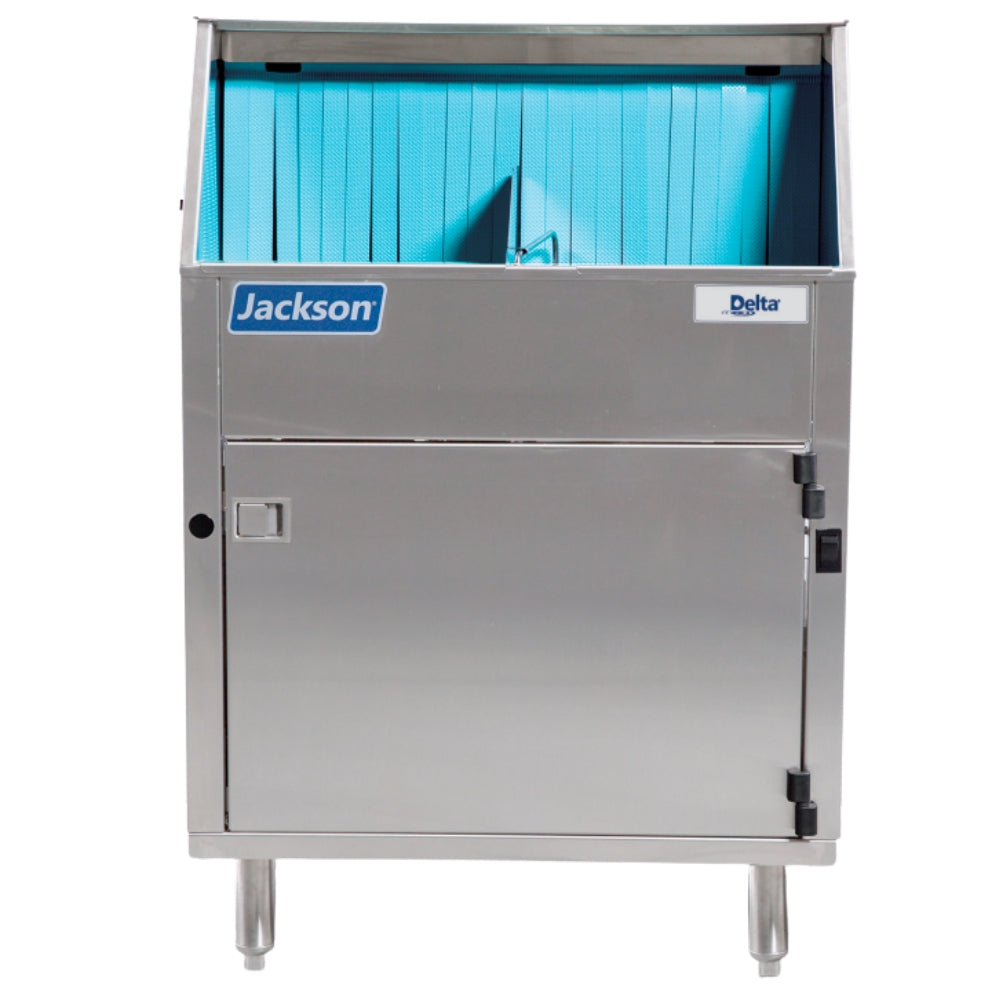 Jackson Delta 1200 Undercounter Glasswasher Low Temp Sanitizing Includes Waste Tray, 208V (1 Phase)