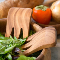 Fox Run Salad Servers Bear Claw