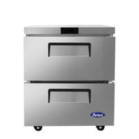 Atosa 27.5" Undercounter Freezer with 2 Solid Doors