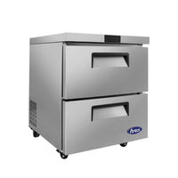 Atosa 27.5" Undercounter Freezer with 2 Solid Doors