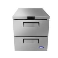 Atosa 27.5" Undercounter Freezer with 2 Solid Doors