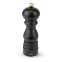 Peugeot Paris 7" Manual Salt Mill Beech Wood, Chocolate Finish